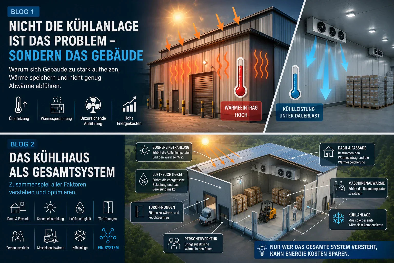 Nicht die Kühlanlage ist das Problem – sondern das Gebäude