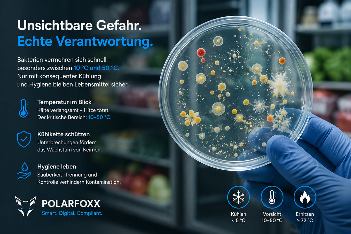 Bakterien, Temperatur und Hygiene: So bleiben Lebensmittel sicher