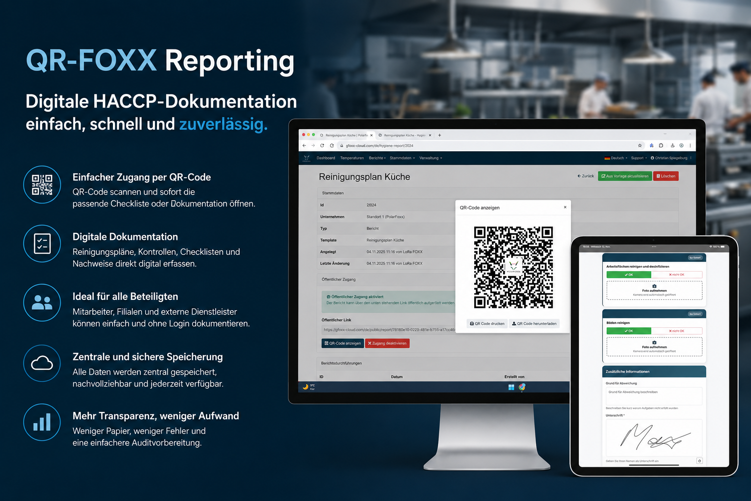 Digitale HACCP-Dokumentation