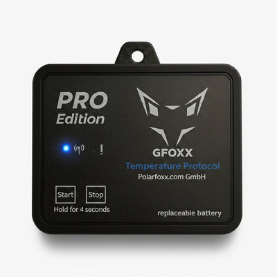 GFOXX Pro – smarte digitale Temperaturüberwachung für absolute Sicherheit Vorderansicht, nah