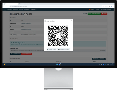 QR Foxx Reporting